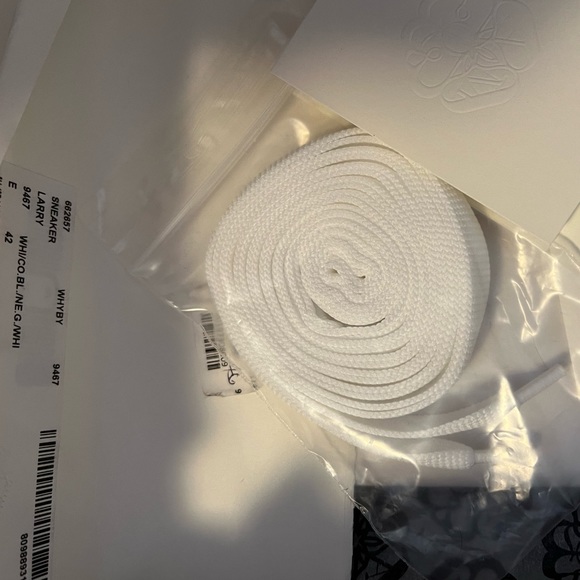 ALEXANDER MCQUEEN AUTHENTIC MENS LEATHER SNEAKERS - Picture 9 of 13